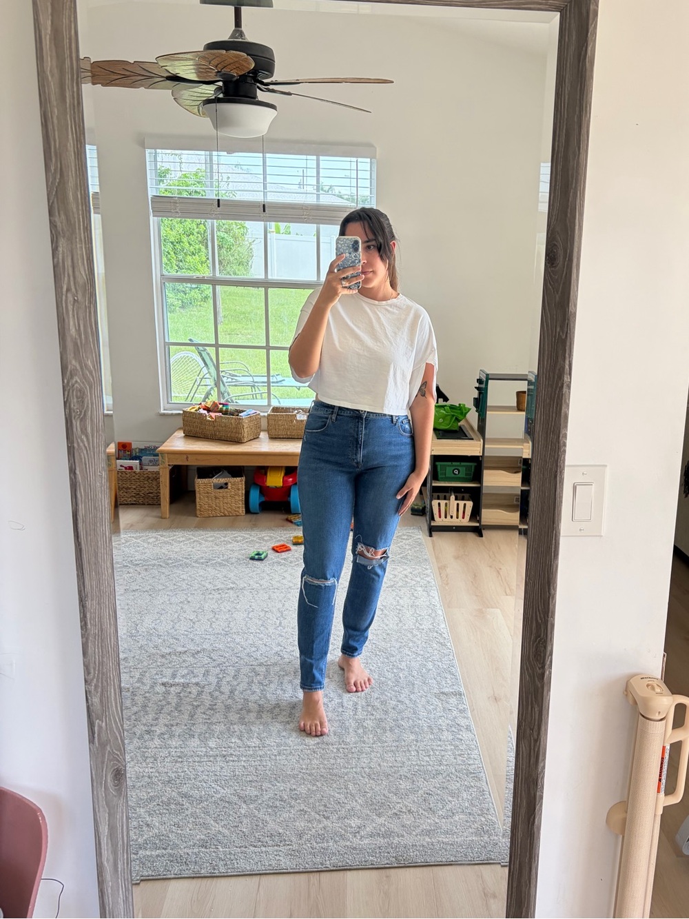 Abercrombie & Fitch Curve Love High Rise Skinny Jean
